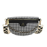 Women's Chest Bag Belt Purse Crossbody Pouch Wide Strap Handbag Waist Pack