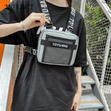 Adjustable Chest Rig Bag Fanny Pack Nylon Streetwear