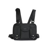 Tactical Chest Rig Bag Hip Hop Streetwear Kanye West Backpack Waist Bag