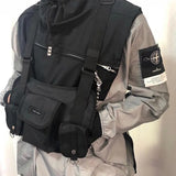 Tactical Chest Rig Bag Hip Hop Streetwear Kanye West Backpack Waist Bag