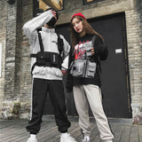 Streetwear Chest Rig Waist Bag Tactical Hip Hop Canvas Bags B42