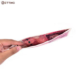 Unisex Currency Notes Pattern Purse Wallet Slim Money