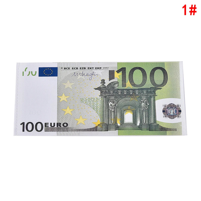 Unisex Currency Notes Pattern Purse Wallet Slim Money
