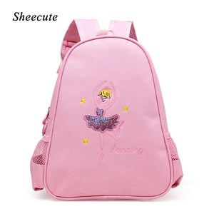Teenage Girl Backpacks Ballet Dance Bag Girls Waterproof School