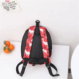 3D Cartoon Dinosaur Kids Backpack with Anti-lost Rope