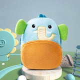 3D Cartoon Print Plush Kids Backpack Kindergarten Boys and Girls School Bags