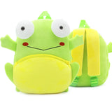 3D Cartoon Print Mini Kids Backpack Plush School Bag