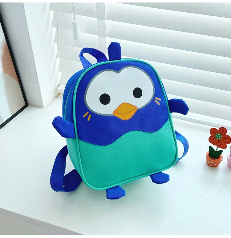 Kids Backpack Cartoon Animal Print School Bags Girls Boys Backpacks