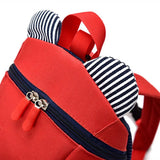 Cartoon Print Plush Kids Backpack Kindergarten Boys Girls School Bags