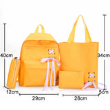 Girls Canvas Backpack Women Leisure Backpack Teenage Girls School Bags