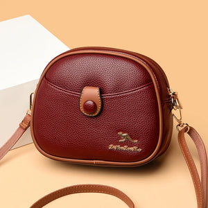 Circular Women Shoulder Bags Crossbody Bag High PU Mini Bag Female Messenger