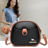 Circular Women Shoulder Bags Crossbody Bag High PU Mini Bag Female Messenger