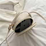 Circular Women's Shoulder Bag Crossbody Handbag Messenger Bag