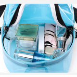 Clear PVC Mini Backpack for Teen Girls