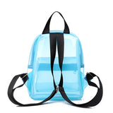 Clear PVC Mini Backpack for Teen Girls