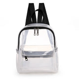 Clear PVC Mini Backpack for Teen Girls