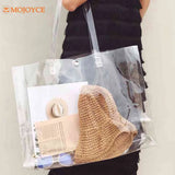 Clear Bag PVC Transparent Shoulder Bags Women's Handbag Crystal Totes
