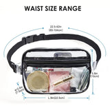 Clear Waist Pack for Women Fanny Belt Bag