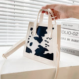 Houndstooth Print Shoulder Bag Women Casual Small Handbags Crossbody Bags