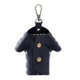 Clothes Shape Key Holder Keychain PU with Metal Hook Keys Storage Bag