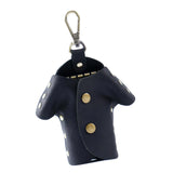 Clothes Shape Key Holder Keychain PU with Metal Hook Keys Storage Bag