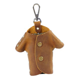 Clothes Shape Key Holder Keychain PU with Metal Hook Keys Storage Bag