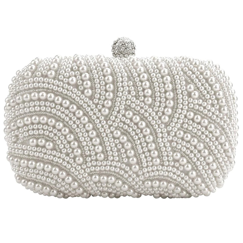 Beaded Clutch Bag for Wedding Evening Party