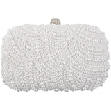 Beaded Clutch Bag Party Bridal Handbag Evening Purse