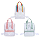 College Students Transparent Backpacks Women Backpack Waterproof