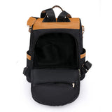 Casual Nylon Backpack for Girls - Large Capacity High School Bag