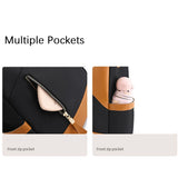 Casual Nylon Backpack for Girls - Large Capacity High School Bag