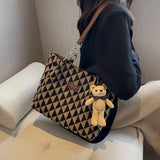 Vintage Women's Shoulder Bag Fashionable Ladies Shopping Bag