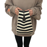 Knitting Shoulder Bag Crossbody Purse