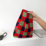 Knitting Shoulder Bag Crossbody Purse