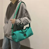 Nylon Shoulder Bag Cross Body Handbags Solid Crossbody Bag