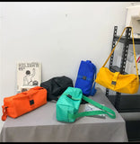 Nylon Shoulder Bag Cross Body Handbags Solid Crossbody Bag