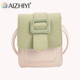 Casual PU Leather Crossbody Bag Mini Shoulder Bag for Women