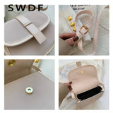 Women's Crossbody Bag PU Leather Travel Handbag Shoulder Bag