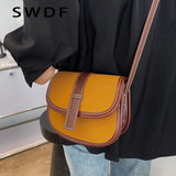 Women's Crossbody Bag PU Leather Travel Handbag Shoulder Bag