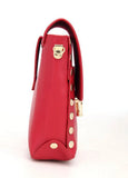 PU Cell Phone Waist Bag with Rivet Decoration for Women