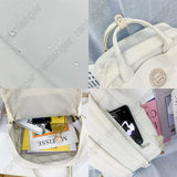 Student Female Backpack Waterproof Women School Bag Lady Laptop Book