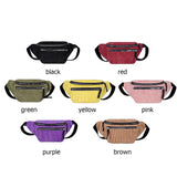 Corduroy Fanny Chest Pack Crossbody Bag Lightweight Daily