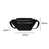 Corduroy Fanny Chest Pack Crossbody Bag Lightweight Daily