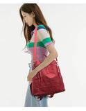 Corduroy Women Backpack Large Capacity School Bags for Girls