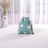 Reusable Cotton Drawstring Shopping Bag Eco Grocery Cloth Pouch