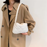 Casual Quilted Nylon Commute Bag for Women