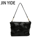 Cotton Padded Shoulder Bag Down Quilted Crossbody Bags for Women