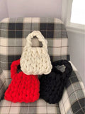 Chain Women Shoulder Bag Crochet Hand-woven Messenger Bag