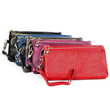 Cowhide Women's Wallet Car Key Bag Small Hand Bag Thin Phone Purse