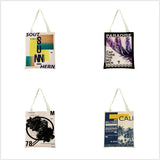 ECO Shopping Bag Foldable Portable Women Handbag Double Sided Print